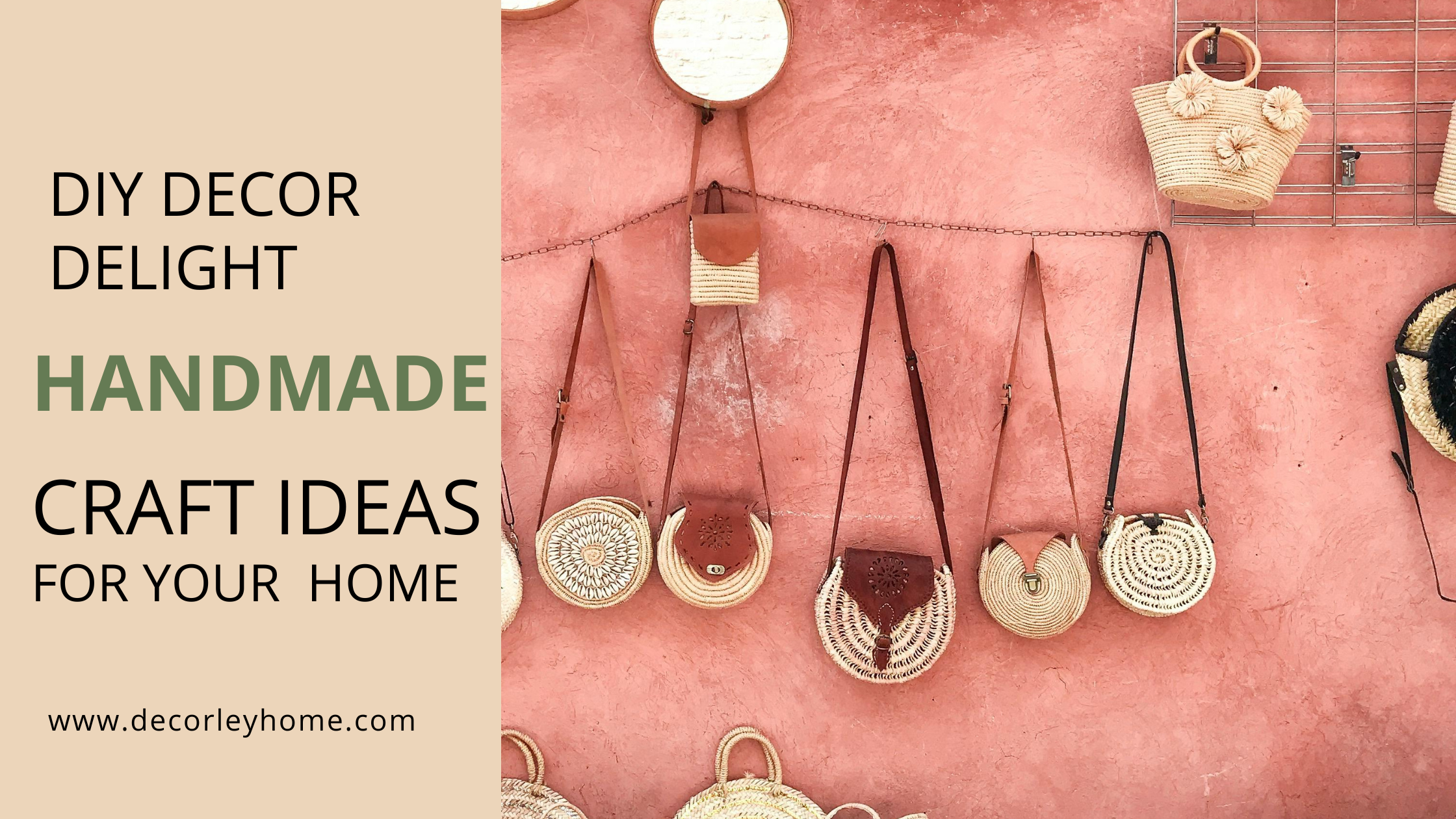 14 captivating handmade craft ideas for your home